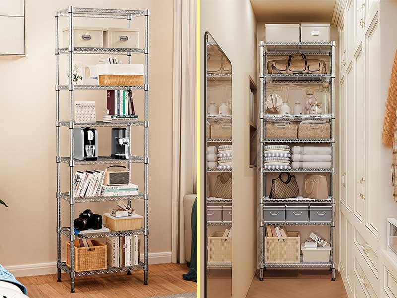 8 Tier 2000 lbs Storage Rack: Maximize Space Without Compromise