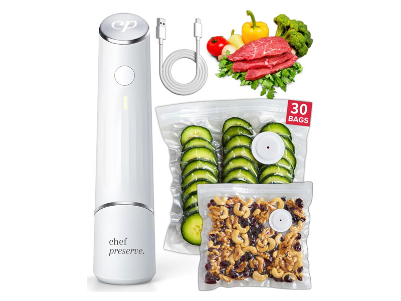 A Compact Vacuum Sealer That Solves Everyday Food Storage Problems