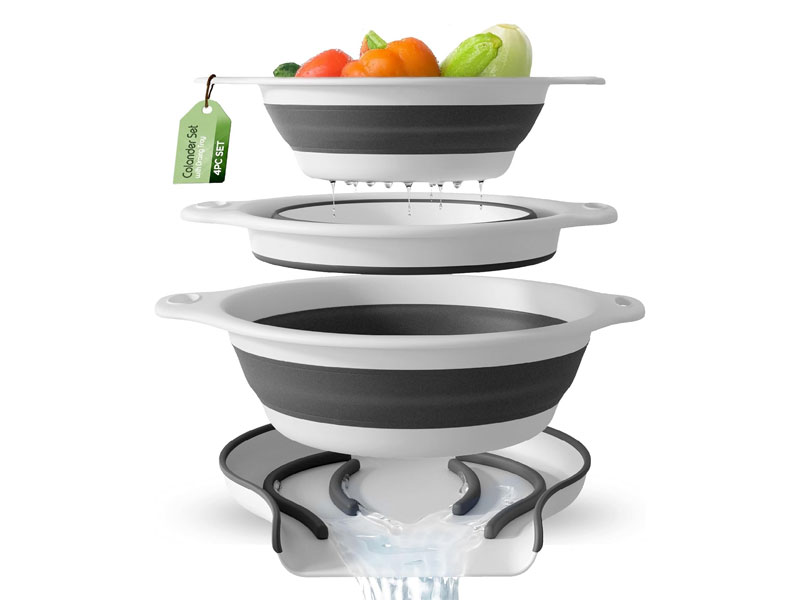 A Practical Look at the Gevoli Collapsible Colanders for Everyday Kitchen Prep