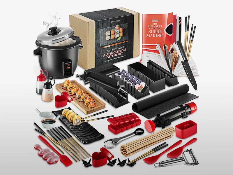 An Everyday-Friendly Look at the All-Inclusive Premium Sushi Making Kit