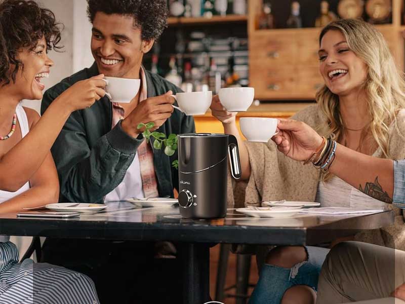 COLDFILL 8-in-1 Milk Frother That Smooths Everyday Coffee Moments