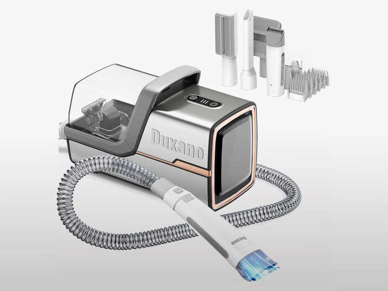 Dog Grooming Kit with Vacuum Suction for a Cleaner, Calmer At-Home Routine