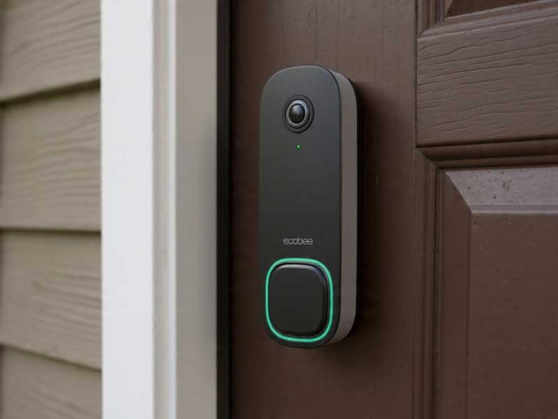Everyday Awareness Starts at the Door With ecobee Smart Video Doorbell Camera