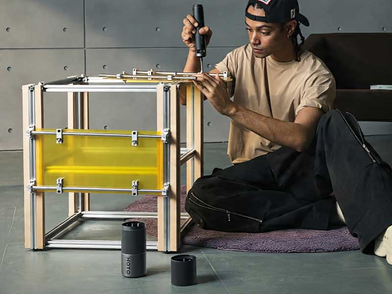 HOTO PixelDrive Cordless Electric Screwdriver Designed for Control, Not Guesswork