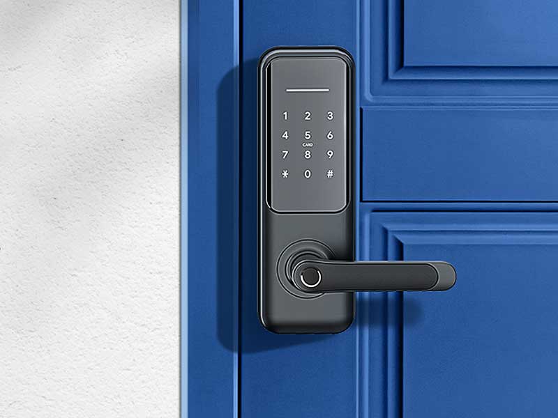 Keyless Fingerprint Smart Door Lock and Handle – Efficient Access for Modern Homes