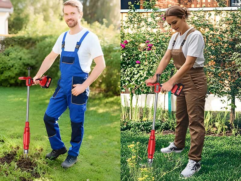 Making Yard Work Easier with the Electric Weed Puller Tool