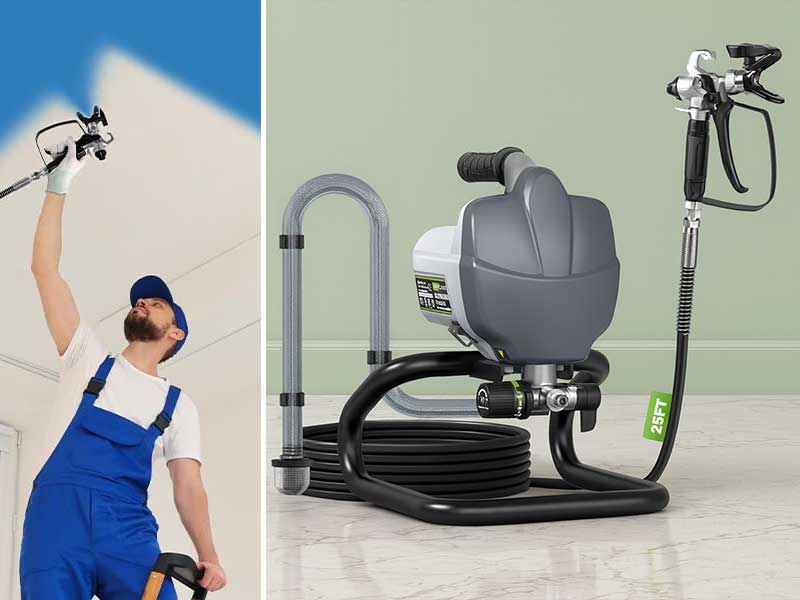 PHALANX Airless Paint Sprayer Makes Weekend Painting Projects Effortless
