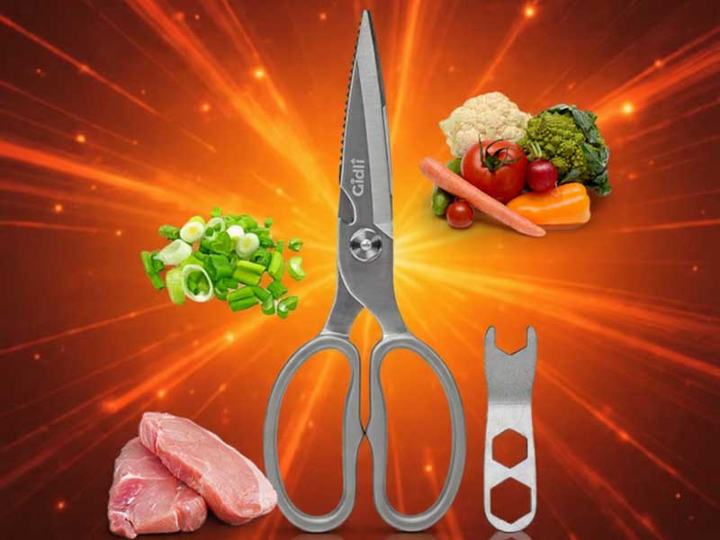 Premium Kitchen Scissors by Gidli That Settle Quietly Into Daily Cooking