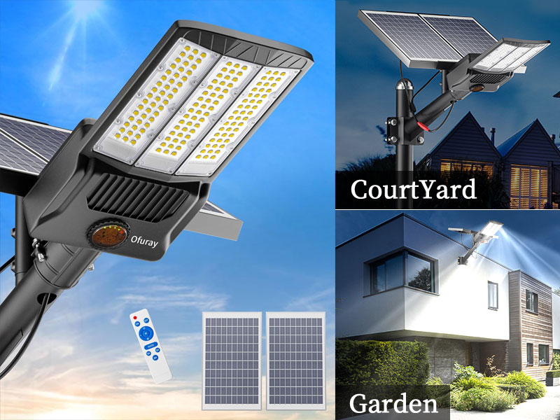 Reliable Outdoor Lighting Solutions with the Ofuray Of-9800W Solar Street Lights