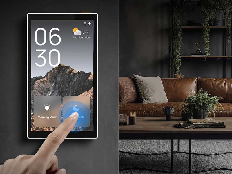 Seamless Smart Living with the MOES Smart Home Touchscreen Control Panel