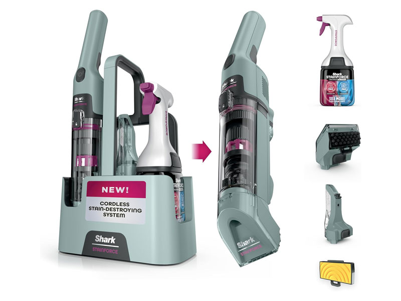 Shark StainForce Cordless Portable Spot, Stain, & Odor Remover System Review