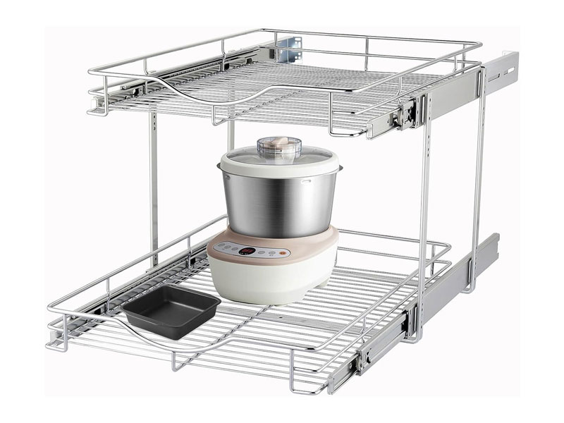 Smarter Kitchen Storage with the DINDON 2 Tier Pull Out Cabinet Organizer