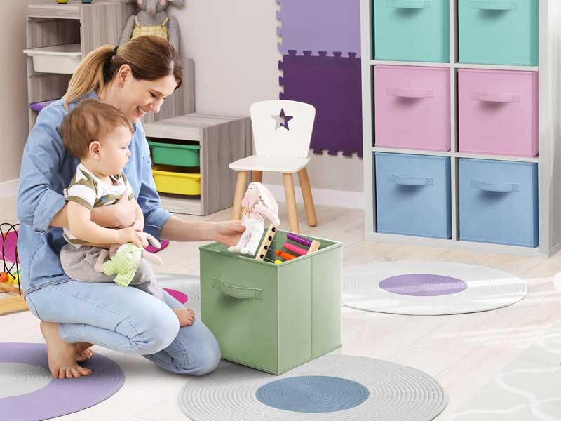 Sorbus 11 Inch Storage Bins Bring Ease to Everyday Home Care
