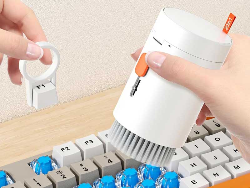 Tounee Keyboard Cleaner Kit Delivers Precise Cleaning for Every Device