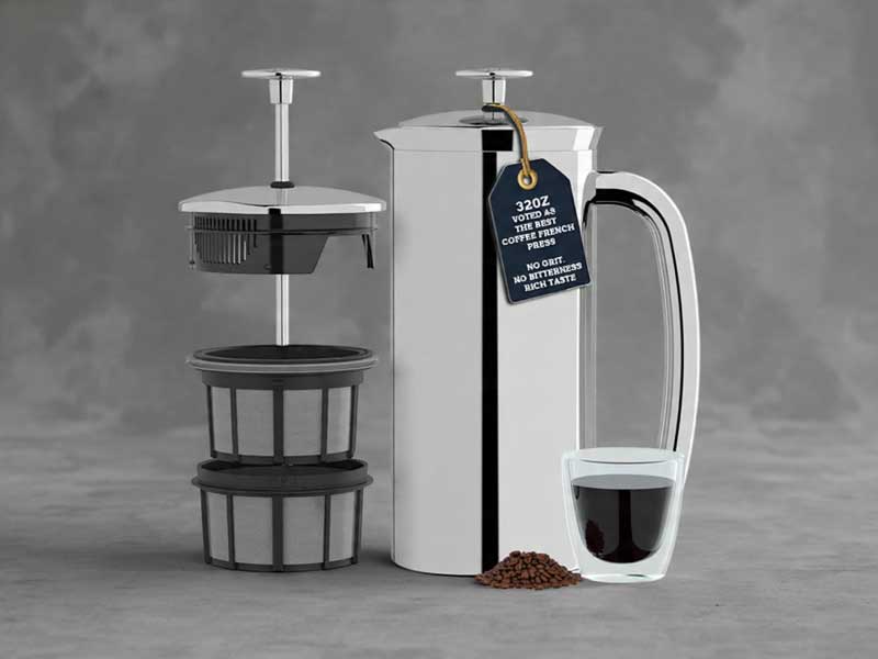Why the ESPRO P7 Polished French Press Coffee Maker Feels Thoughtfully Different