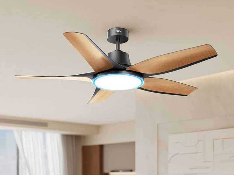 Dreo Smart Ceiling Fan With Lights for Balanced Comfort and Calm Control