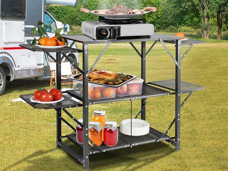Rethinking Outdoor Order With the VEVOR Camping Kitchen Table