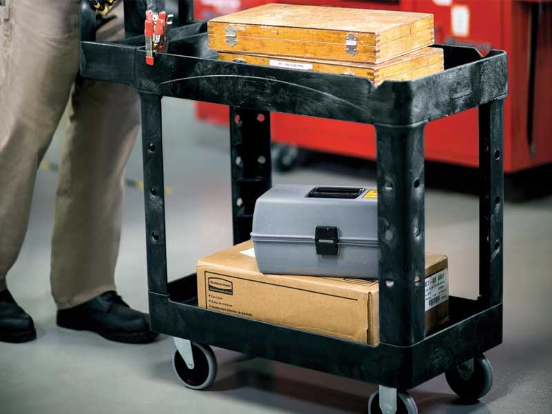 Rubbermaid Utility Cart That Simplifies Heavy-Duty Storage and Daily Movement