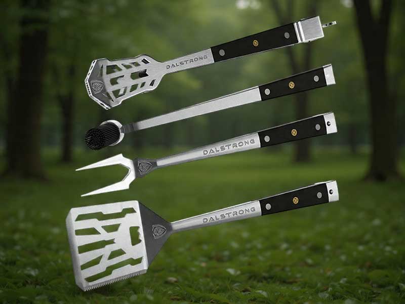 Why the DALSTRONG 4-Piece Professional BBQ Pitmaster Grill Set Elevates Backyard Grilling